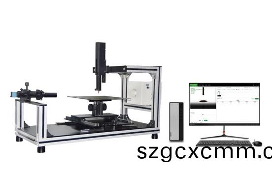 CA300大(da)平檯自動型光學接觸角測(ce)量儀